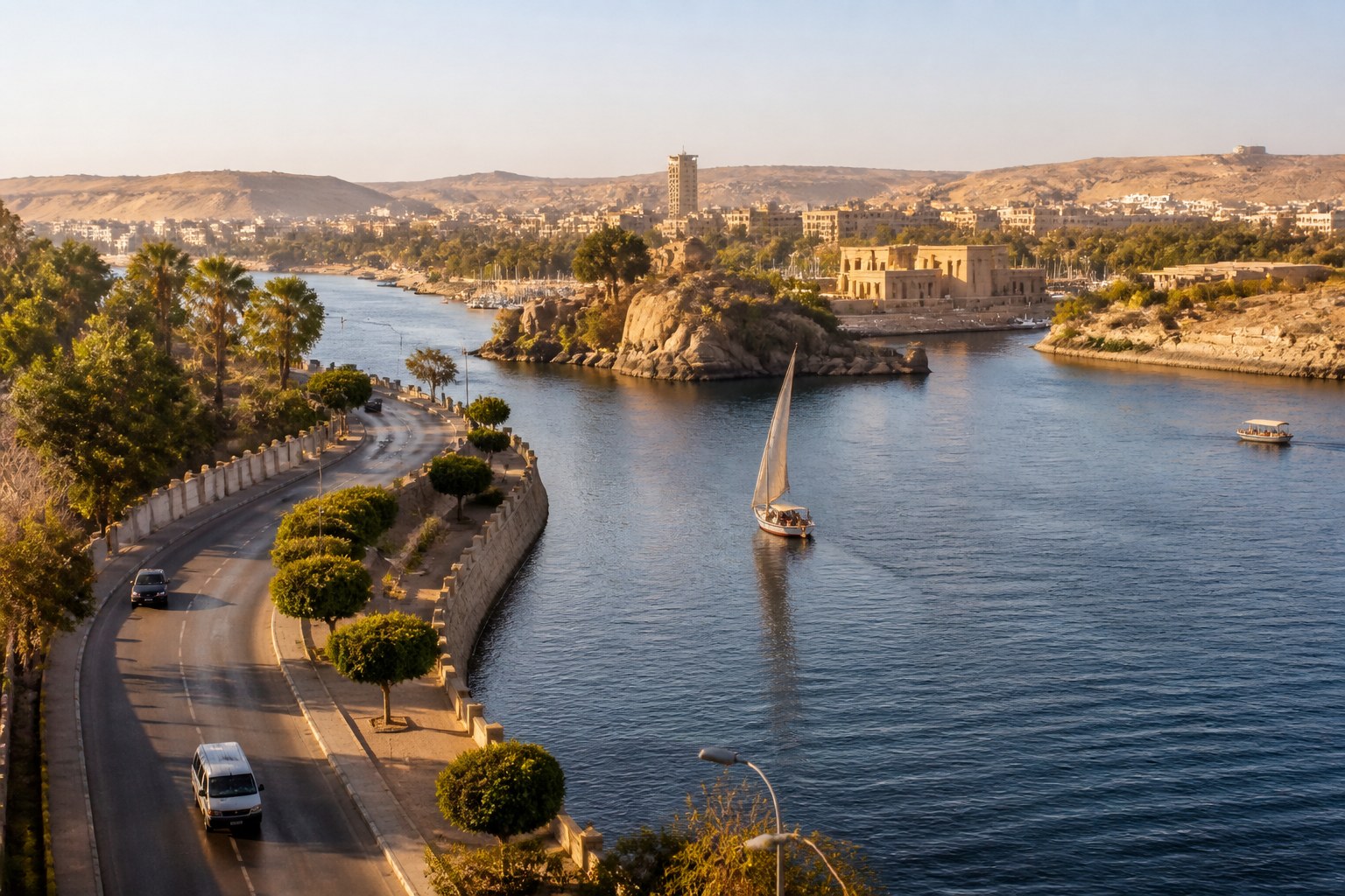 Assuan und Edfu als private Tagestour