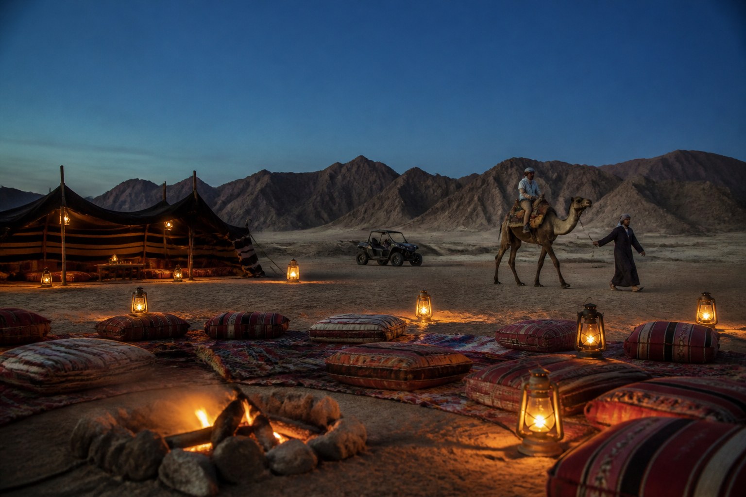 Buggy-Abenteuer mit Kamelritt, Dinner und Folklore