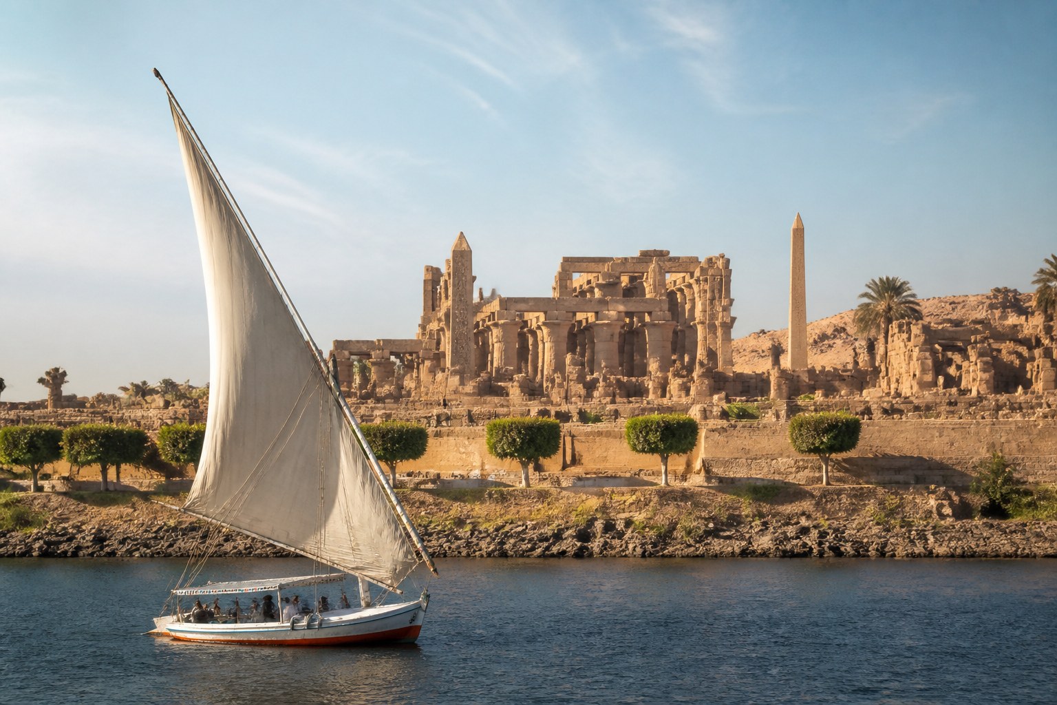 Ab Kairo: Luxor-Tagesausflug per Flug