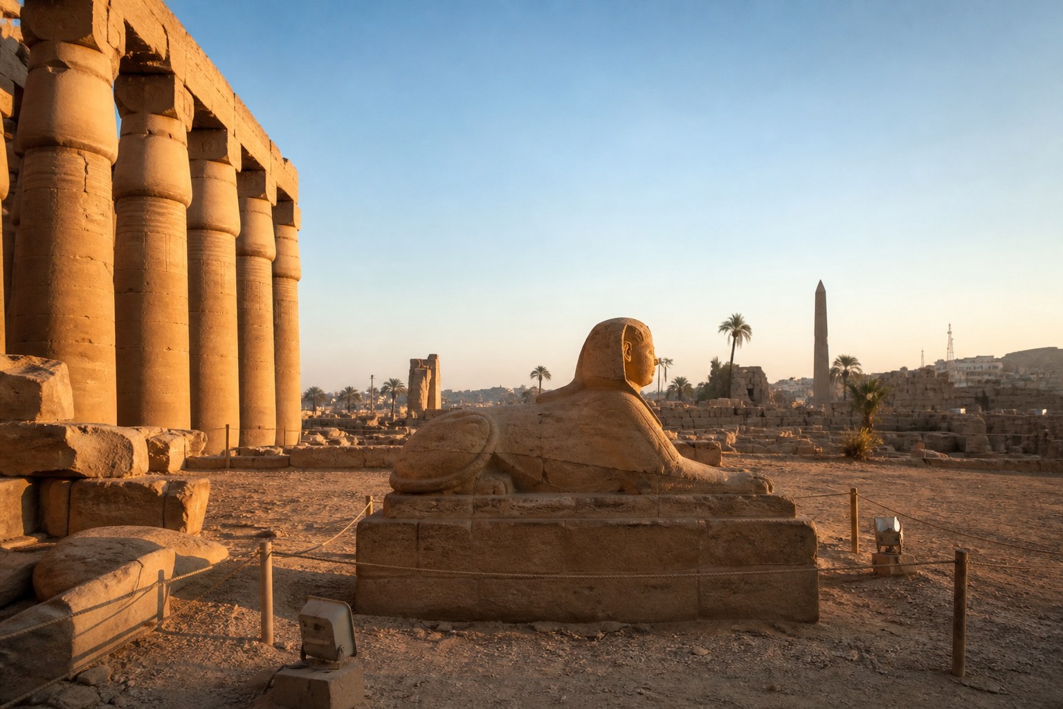 Luxor als Tagesausflug per Flug
