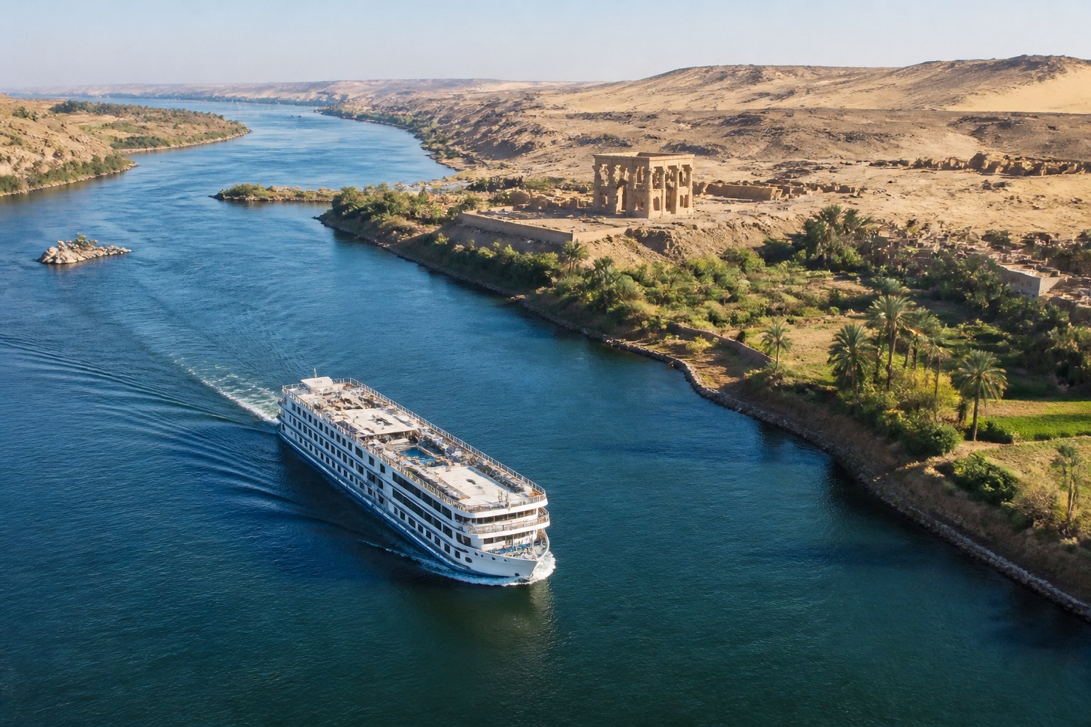 Nilkreuzfahrt von Luxor nach Assuan: 8 Tage